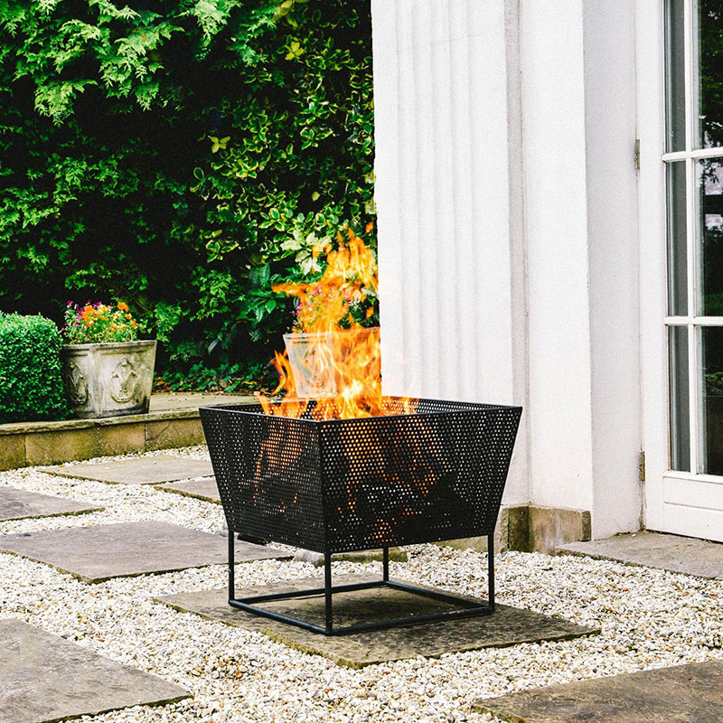 Norfolk Outdoor firebowl, W52cm, Black-2