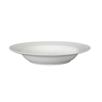 Soup/Pasta Plate, Artic White, Rimmed, 23cm, S/4-0