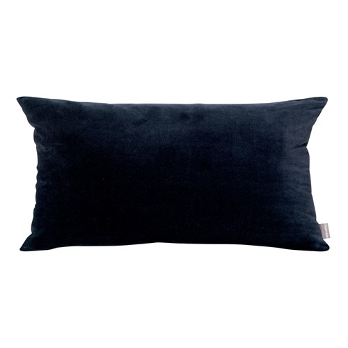 Elise Velvet Cushion, 40 x 65cm, Cobalt-0