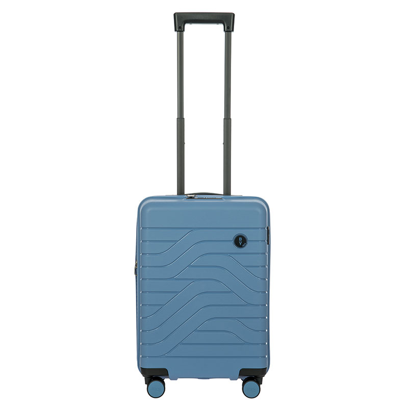 Ulisse Expandable Carry-on Suitcase, H55cm x L37 x W23cm, Grey Blue-1