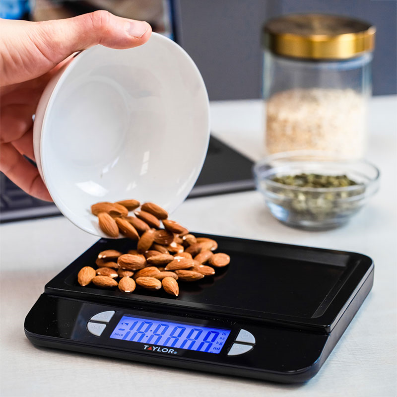 Dual USB Rechargeable Digital Scale, 5KG, Black-5