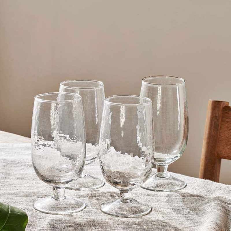 Yala Set of 4 Glasses, Clear-0