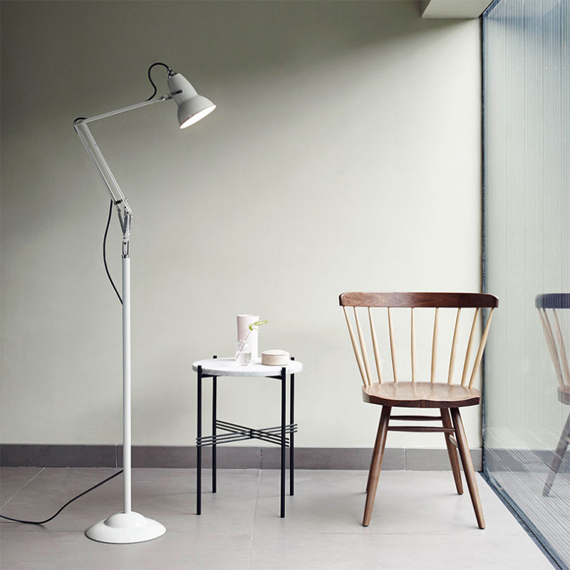 Original 1227 Floor Lamp, Linen White-0