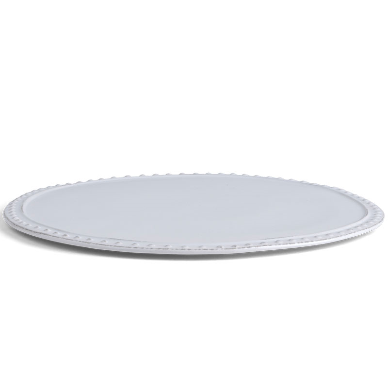 Bowsley Platter, D31cm, White-0