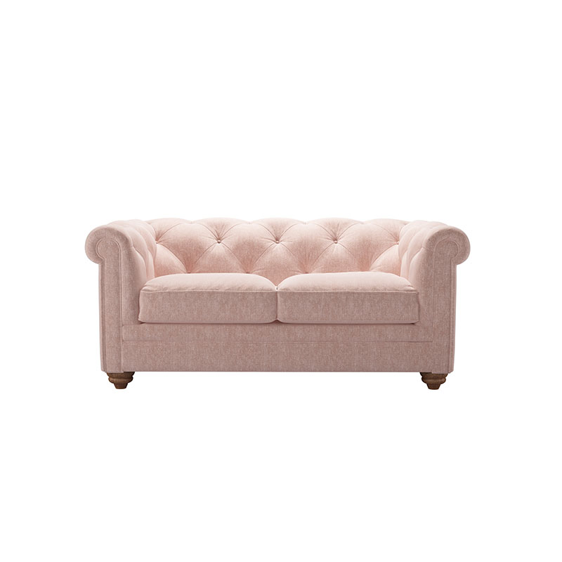 Patrick Two Seater Sofa, Pavilion Pink-0