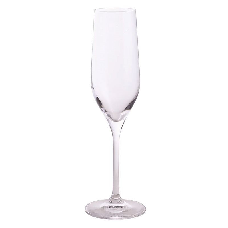 Wine and Bar Set of 2 Flutes, 180ml, Clear-3