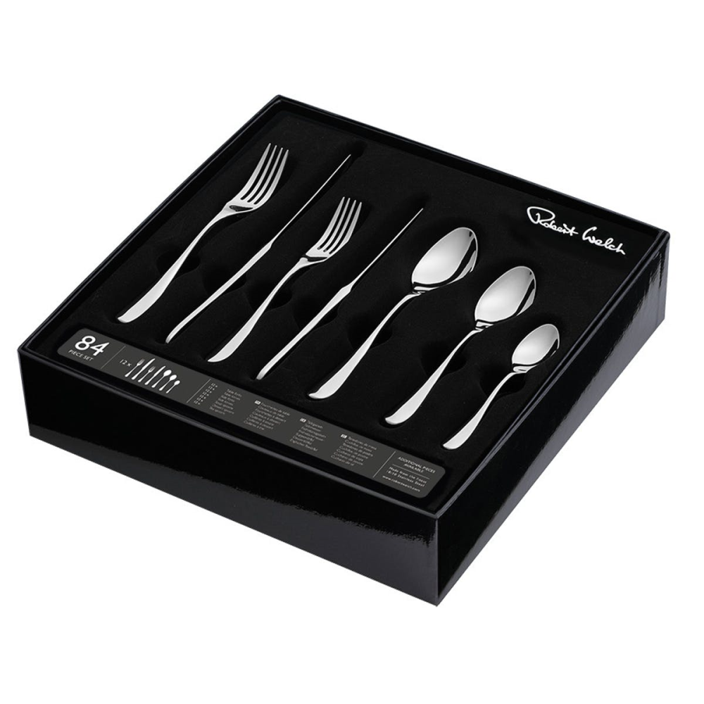 Arden Bright 84 piece cutlery set, Stainless Steel-1