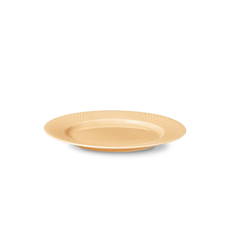 Rhombe Dinner Plate, D27cm, Sand-0