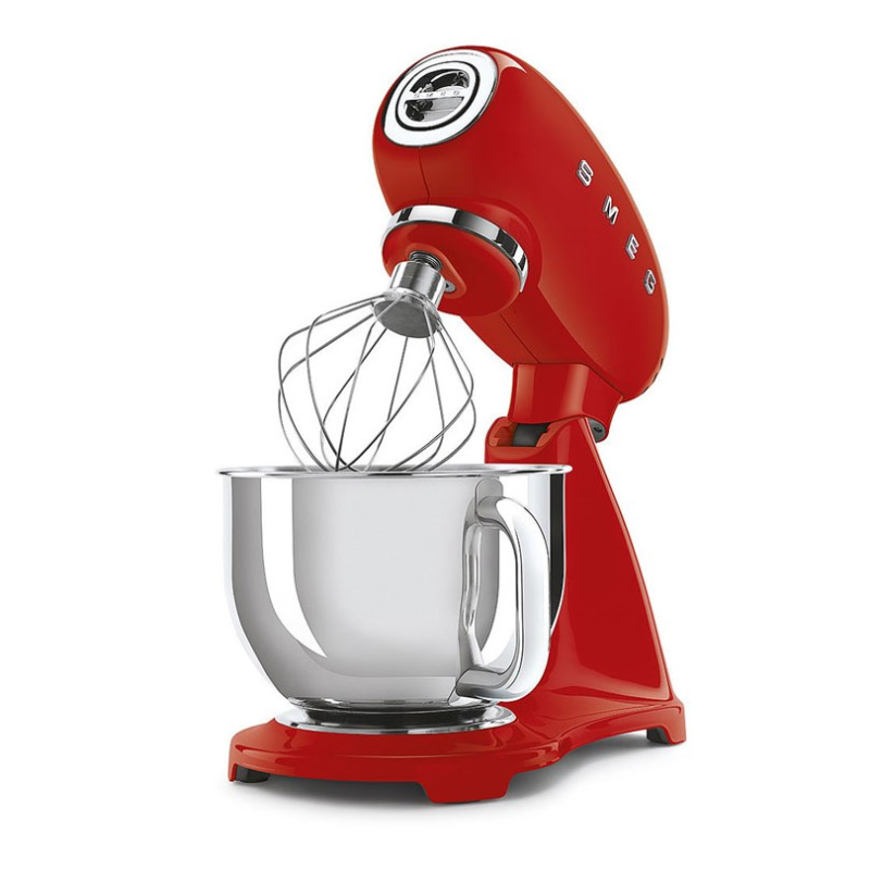 50's Style Stand Mixer, Red-2