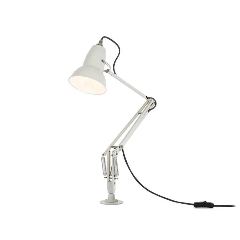 Original 1227 Desk Lamp with Desk Insert, Linen White-1