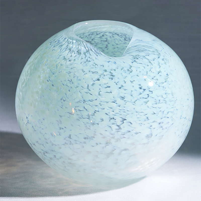 Large Dewdrop Vase, D26cm, Powder Green-0