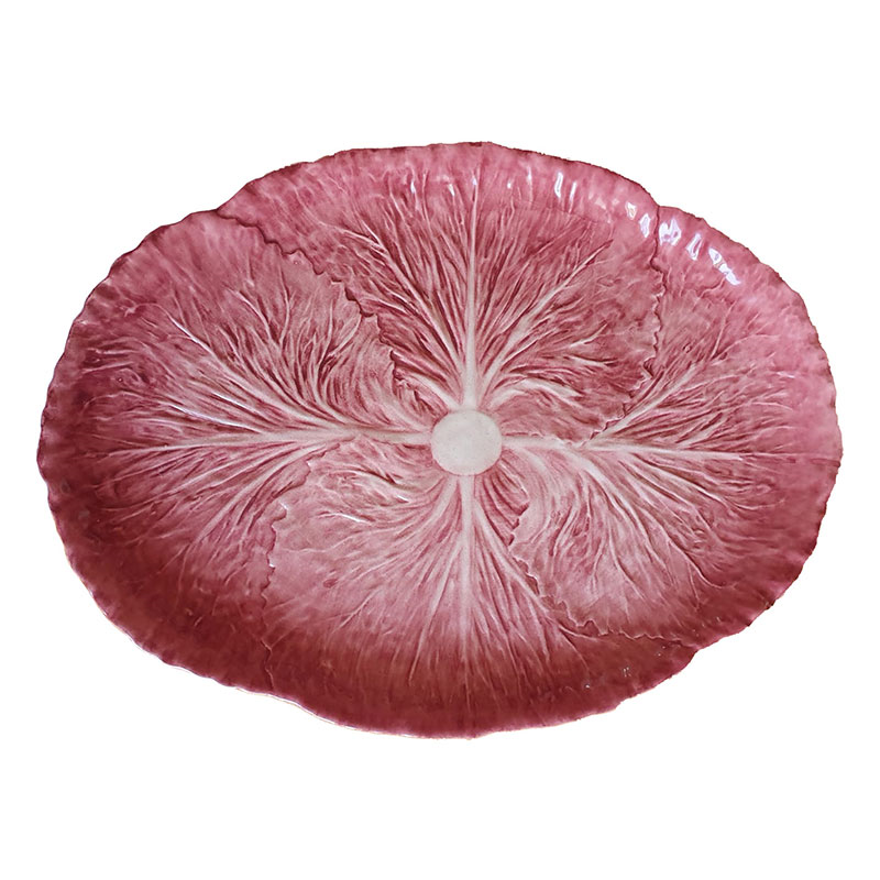 Radicchio Oval Platter, 40cm, Pink-0