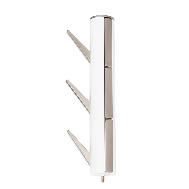 Flapper Coat Rack, H168cm, White-4