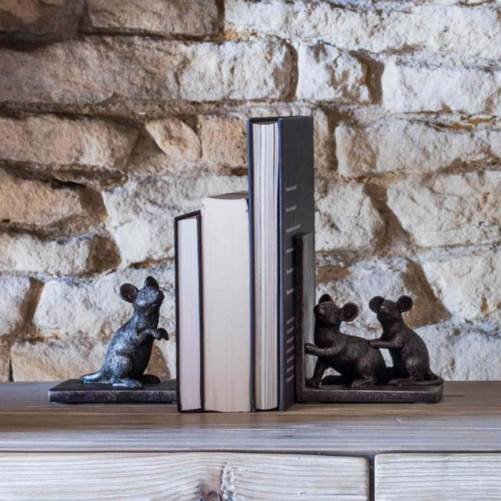 Mouse Bookend, Set of 2-0