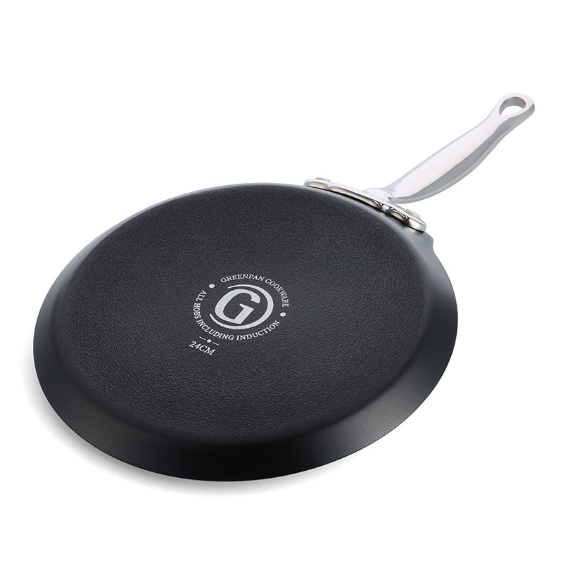 Barcelona Pro Non-Stick  Pancake Pan, 28, Black-6