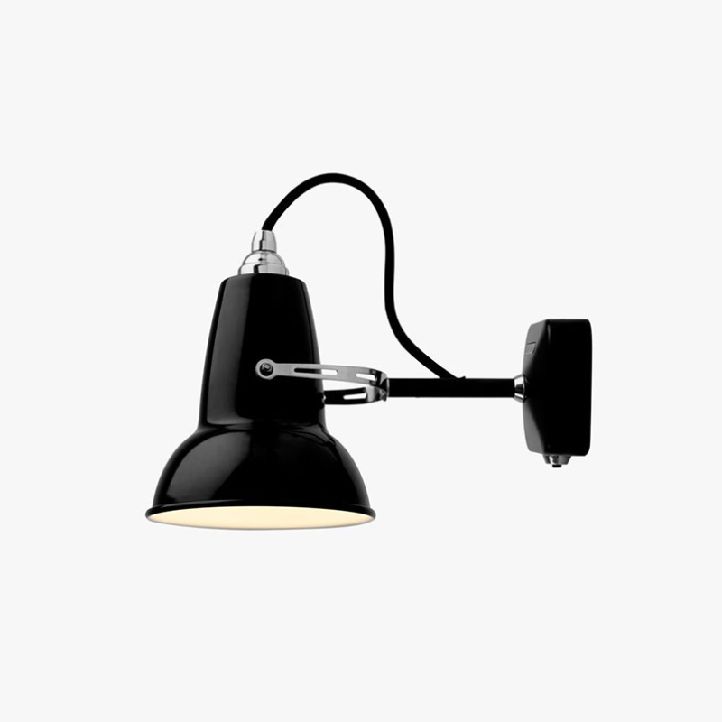 Original 1227 Mini Wall Light, Jet Black-1