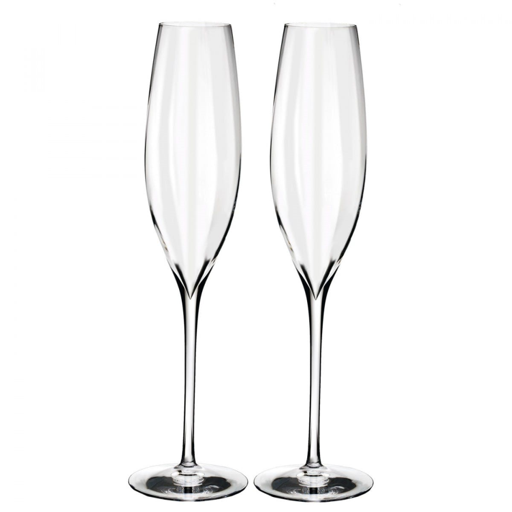 Elegance optic Pair of champagne flute-0