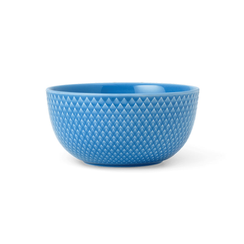 Rhombe Bowl, D11cm, Blue-0