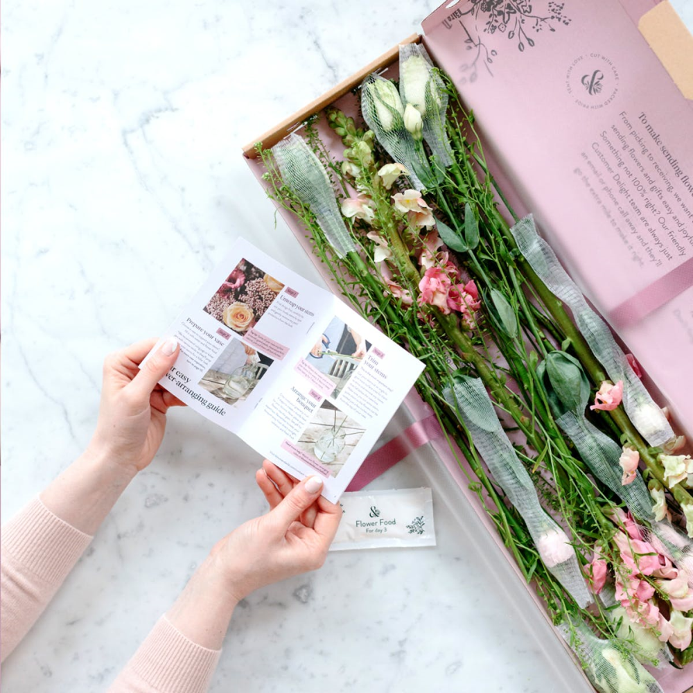 Lux Letterbox flower subscription, 12 months-3