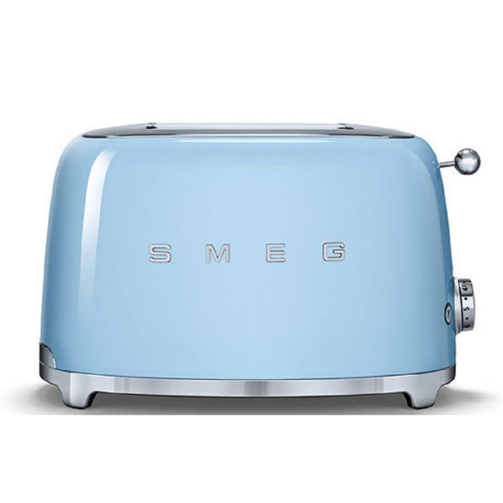 50's Retro 2 slice toaster, Pastel Blue-0