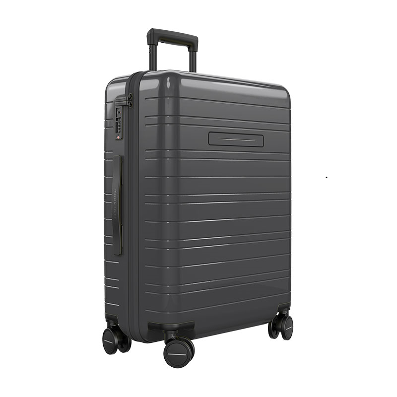 H6 Smart Suitcase, H64 x W24 x L48cm, Glossy Graphite-0