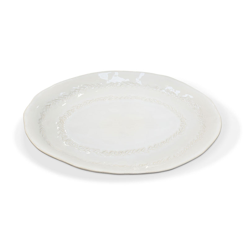 Overton Platter, White-1