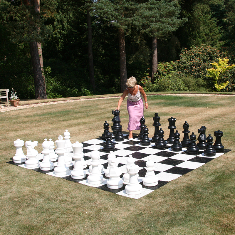 Giant Chess Set with Board-5