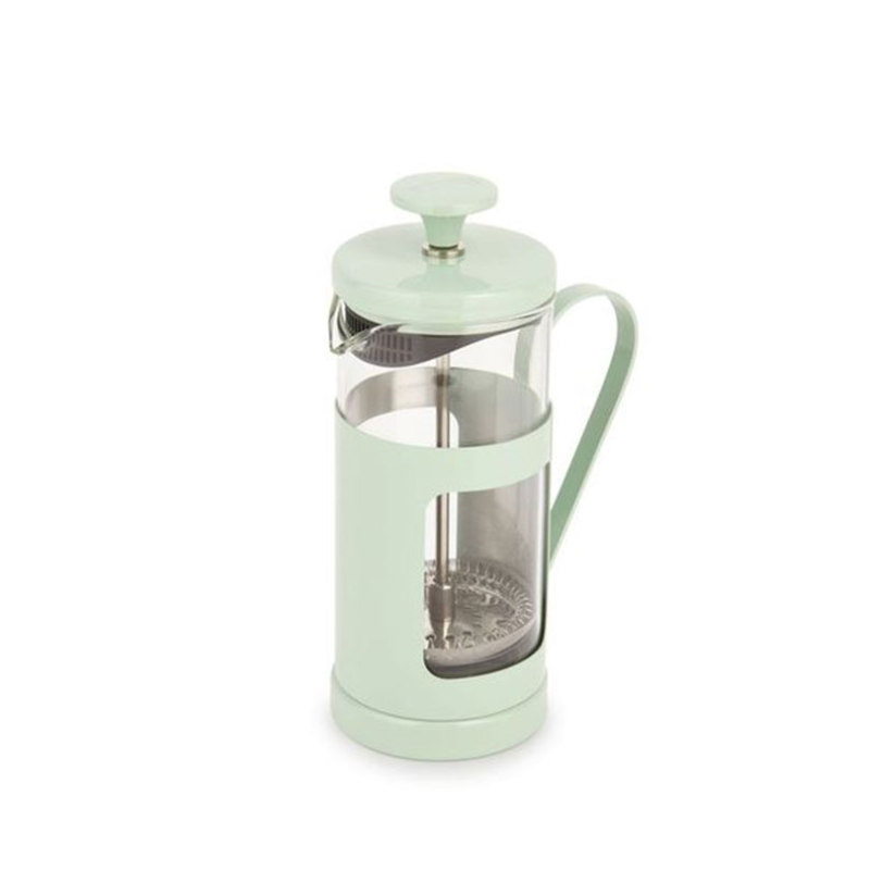 Monaco Stainless Steel Cafetière, 3 Cup, Mint-3