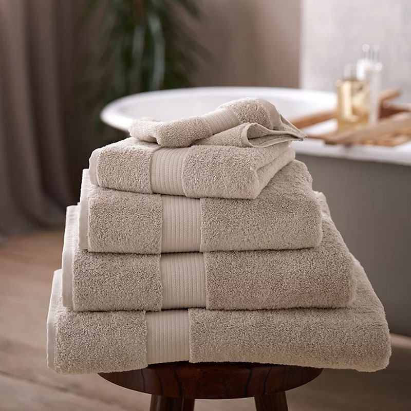 Luxury Egyptian Cotton Bath Towel, Feather Grey-0