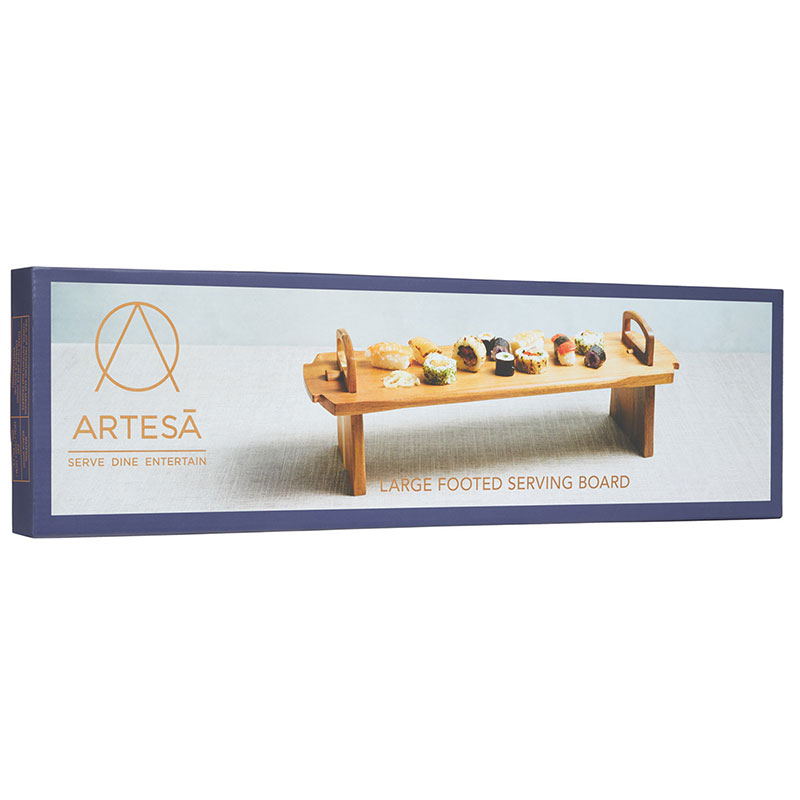 Antipasti platform platter, 52 x 15 x 17cm, Acacia Wood-5