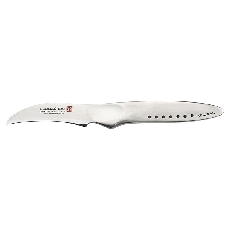 Sai Peeling Knife, 6.5cm, Silver-0