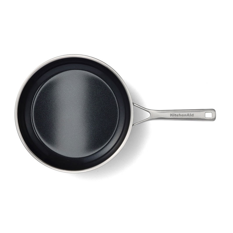 MultiPly - Ceramic Stainless Steel Non-Stick Frying Pan Set, 24cm & 28cm, Silver-11