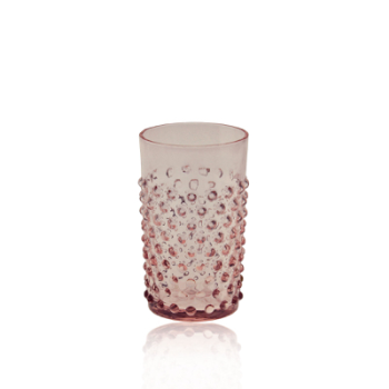 Tumbler, Hobnail. Rosaline, Set of 6, 250ml-0