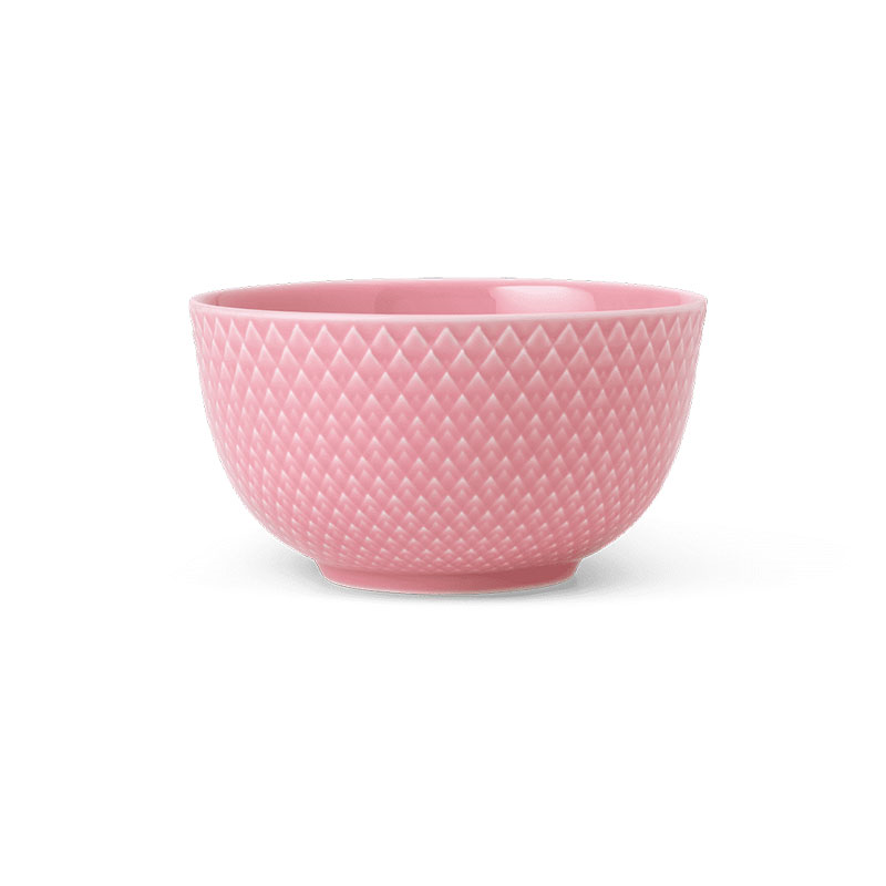 Rhombe Bowl, D11cm, Rose-0