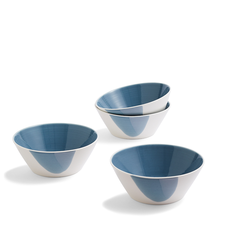 Signature 1815 Set of 4 Bowls, D16cm, Blue-0