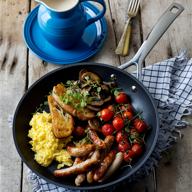 Toughened Non-Stick Shallow frying pan, 28cm-4