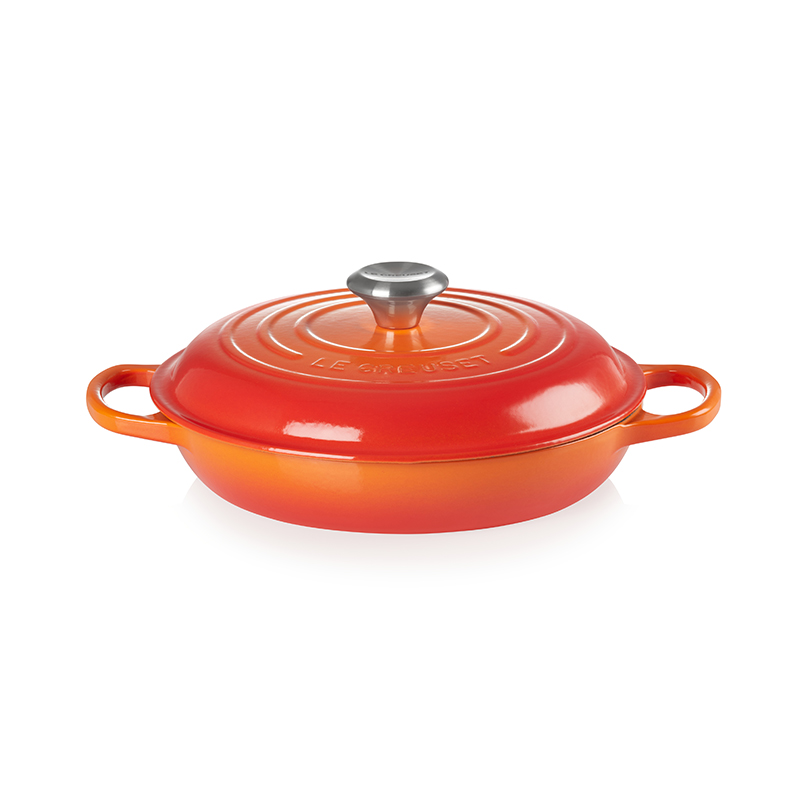 Signature Cast Iron Shallow casserole, 26cm - 2 litre, Volcanic-3