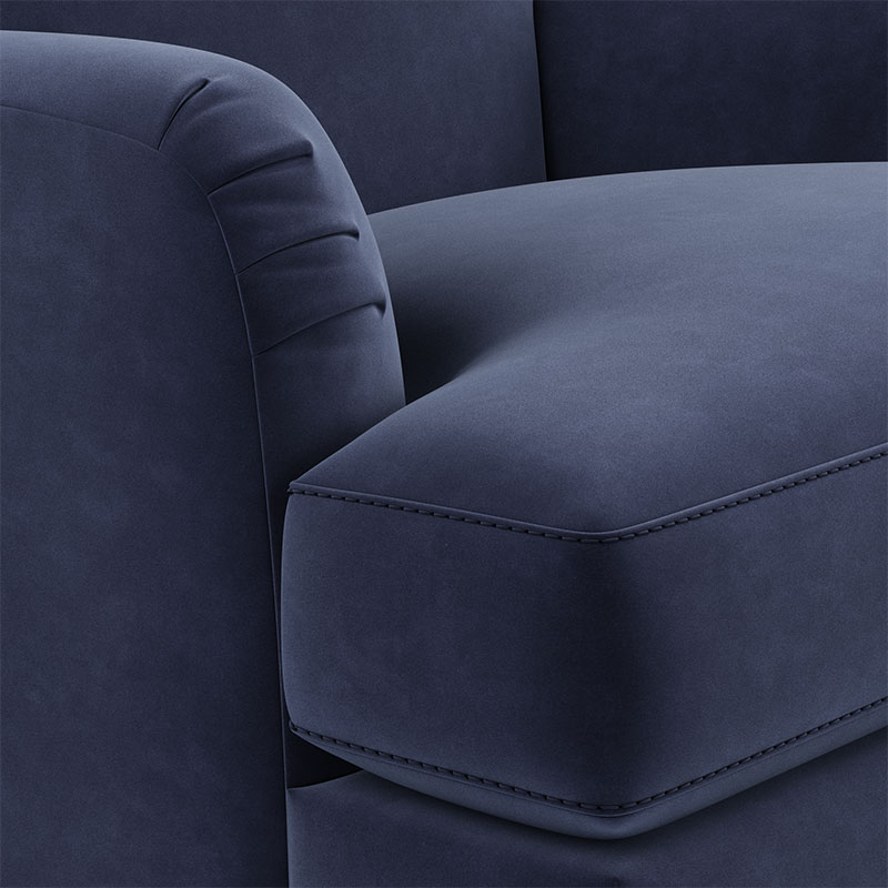 Coleridge Armchair, Sapphire-4