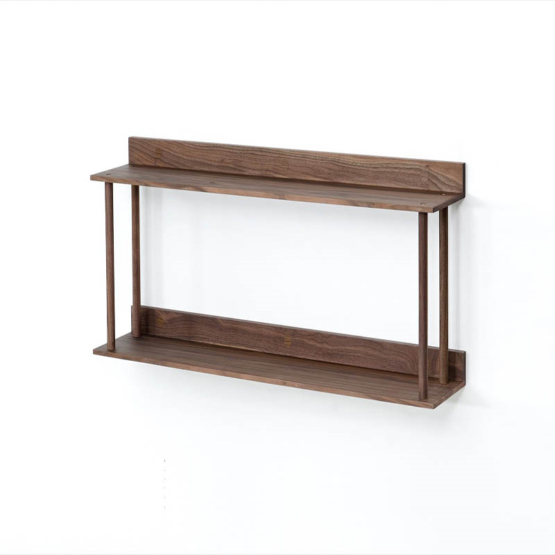 Platform 2 Shelf, H38 x W100cm, Walnut-7