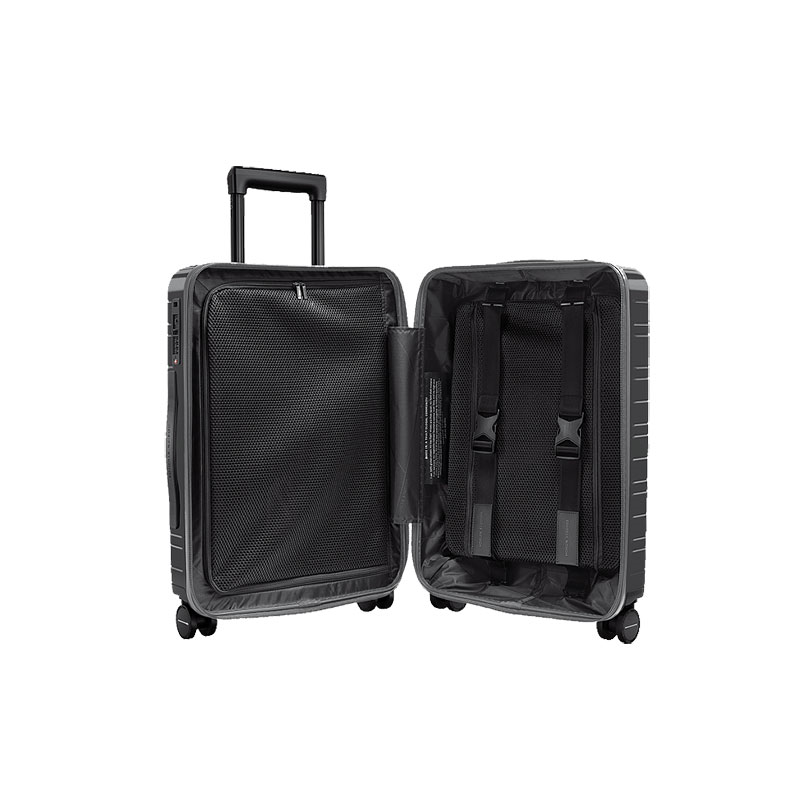 H5 Smart Cabin Suitcase, H55 x W20 x L40cm, Glossy Graphite-2