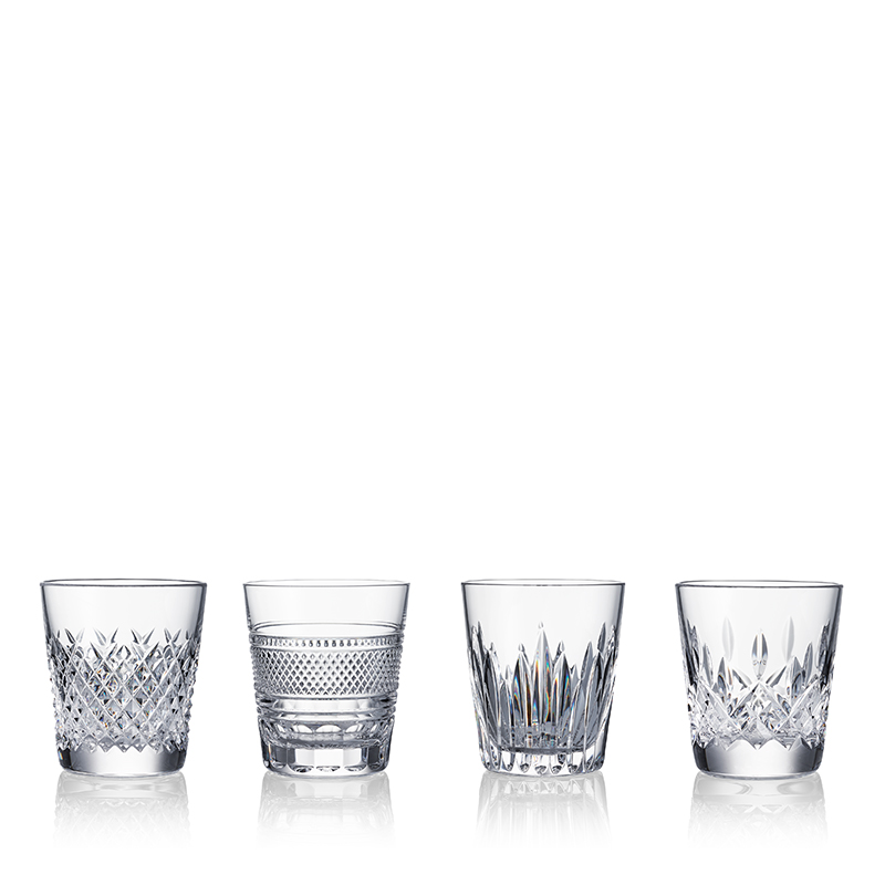 Heritage Mastercraft Set of 4 Tumblers, 250ml, Clear-0