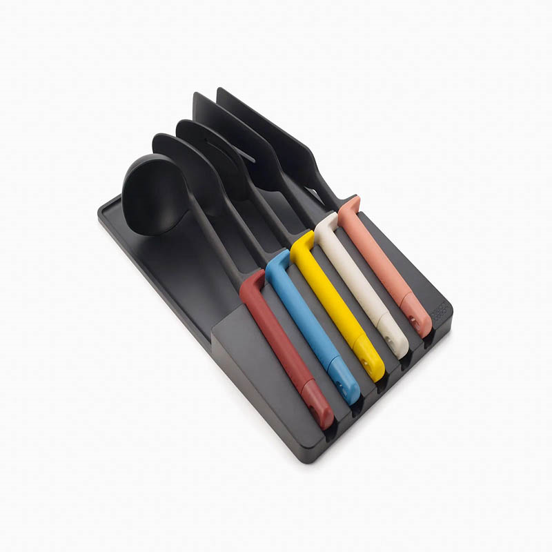 Elevate 5 Piece Utensils Drawer Storage, Multi-1