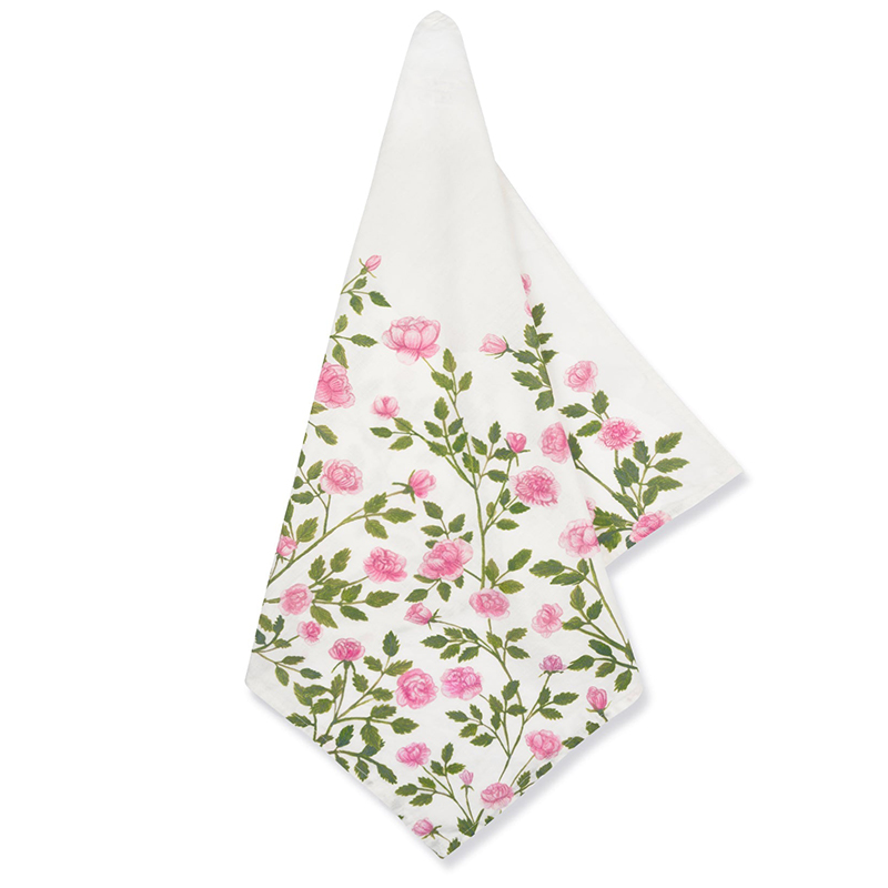 Le Jardin Des Roses Napkin, L50 x 50cm, Pink-1