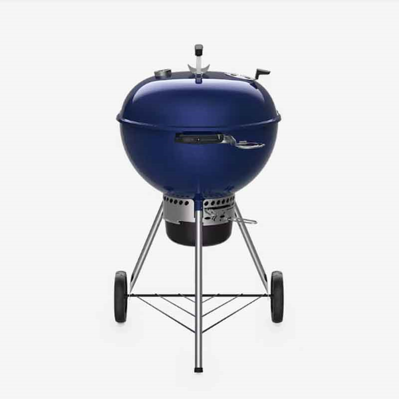 Master-Touch GBS C-5750, Ocean Blue, EU, Charcoal Barbecue, Diameter 57 cm, 107cm x 65cm x 72cm-0