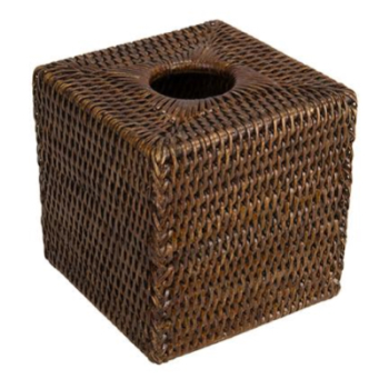 Tissue Box, Heho Rattan, Square, 15cm-0