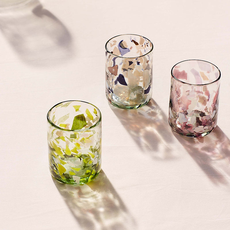 Jardin Set of 4 Tumblers, 350ml, Green-5