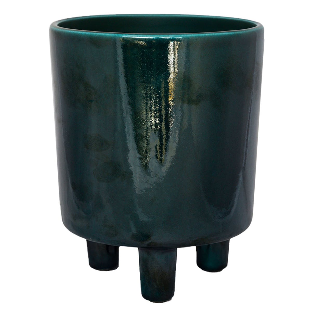 Pisa Planter, H20 x W24 x D24cm, Emerald-2