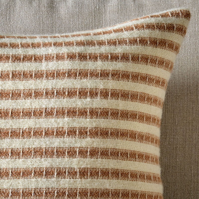 Sanval Wool Cushion Cover, 40 x 60cm, Rust-3