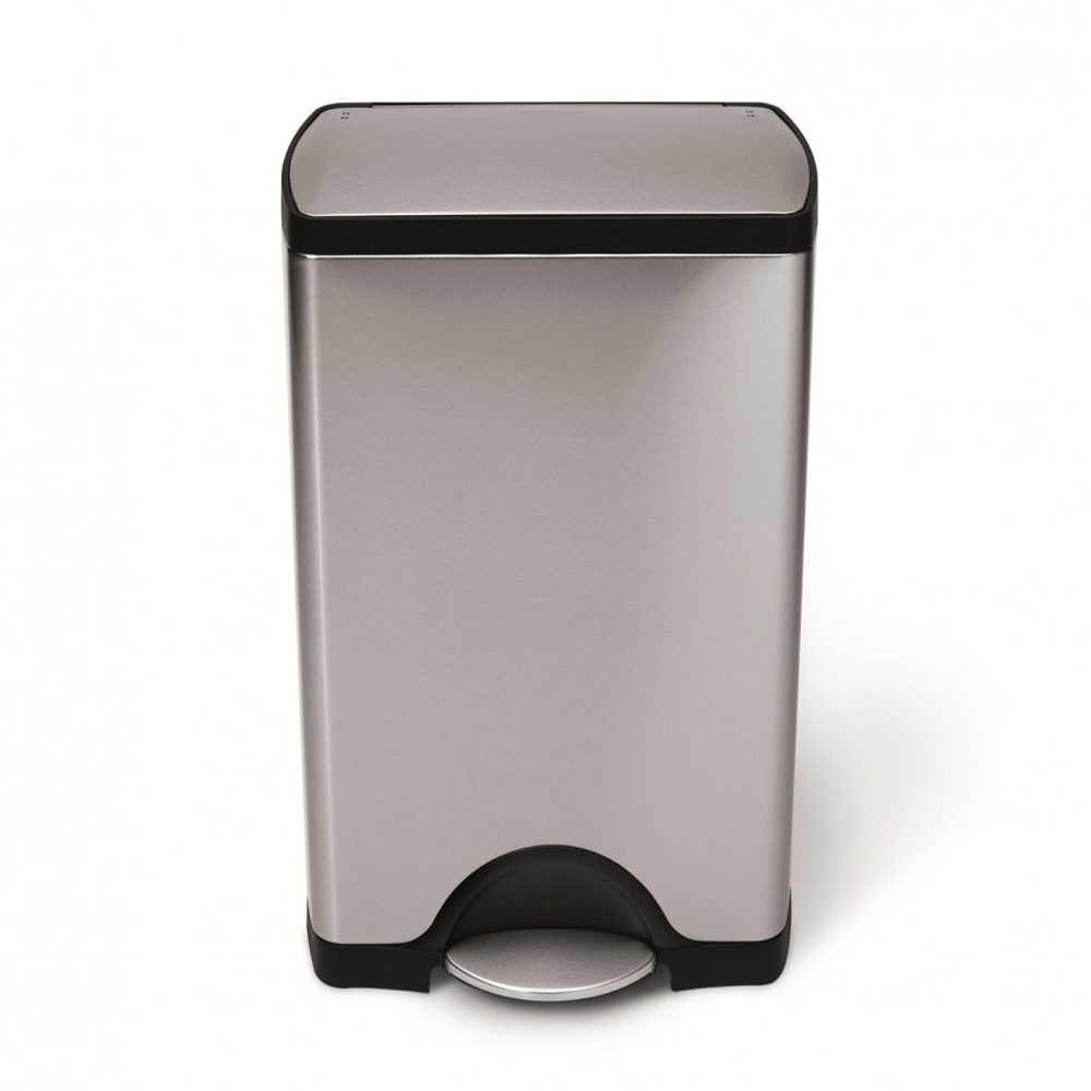 38 litre rectangular pedal bin-0