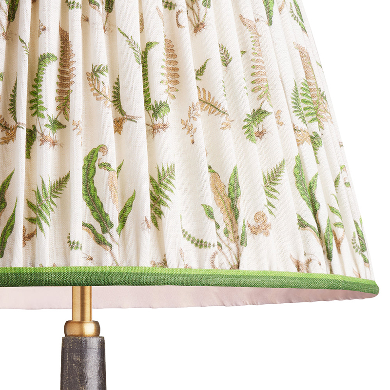 Empire Straight  Shade Ferns Linen By GP & J Baker, 30cm, Emerald-3